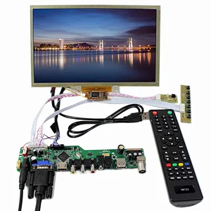 10.2inch HSD100IFW1 CLAA102NA0ACW 1024X600 LCD With Capacitive Touch Panel With HDMI VGA AV USB RF LCD Controller Board