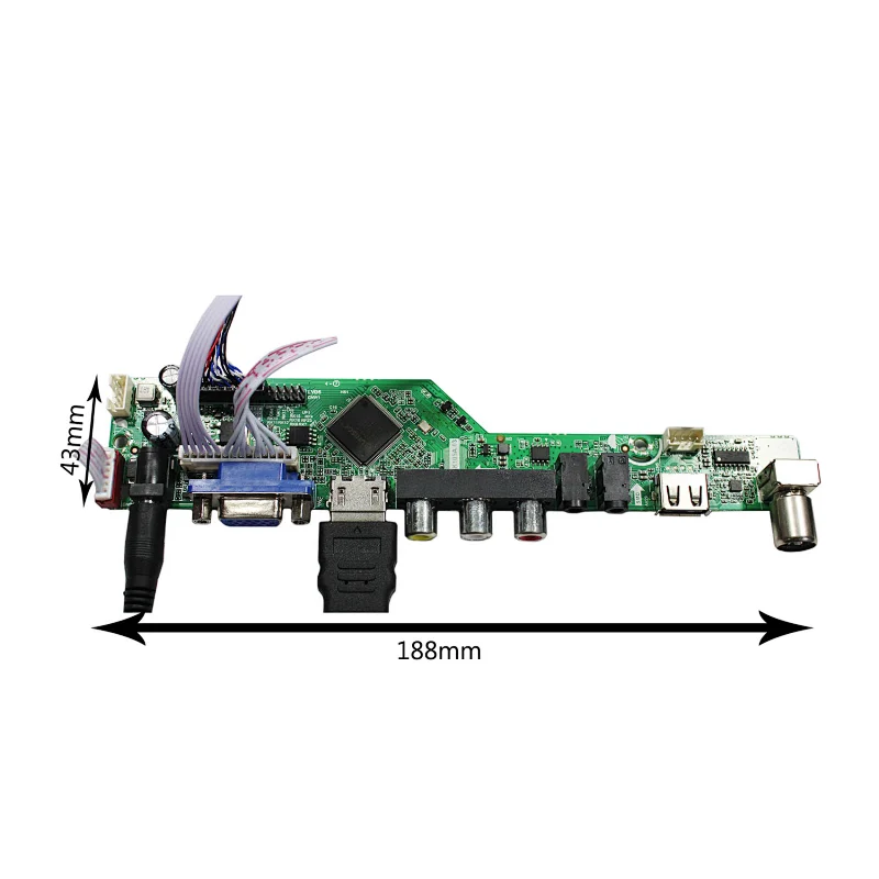 10.4 Inch 800x600 TFT LCD Screen with HD-MI VGA AV USB LCD Controller Driver Board 800x600 lcd tft