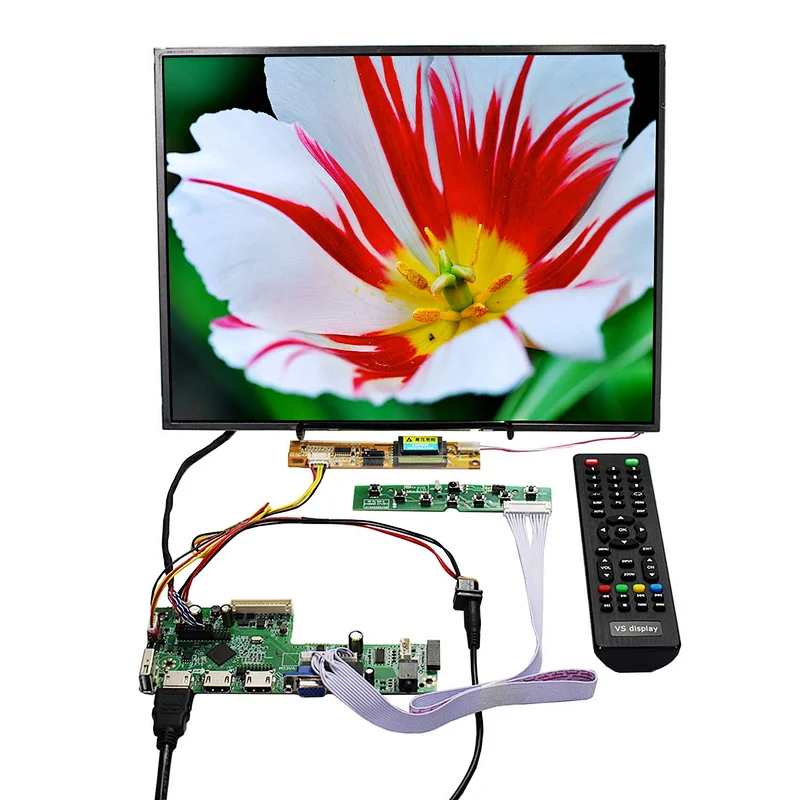 15 inch 1024X768 LCD Screen with HDMI USB LCD Controller Board