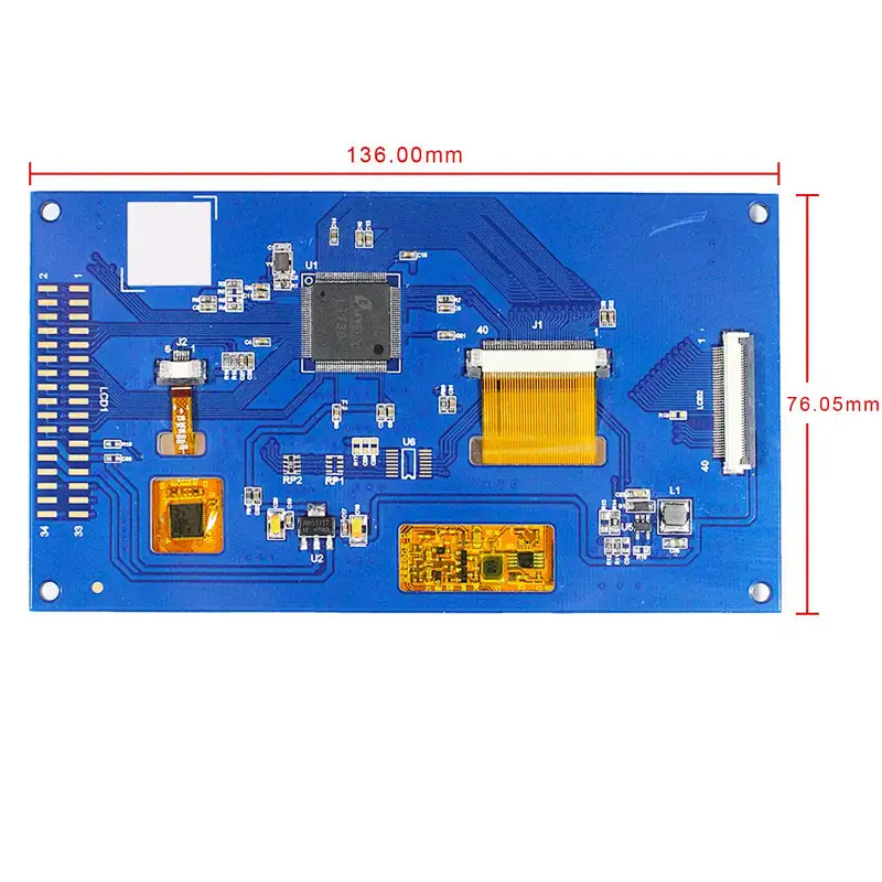 5.0inch 800X480 IPS TFT LCD With Capacitive Touch Sensor 5 tft lcd 800x480 tft lcd module 800x480 tft lcd 800x480 tft capacitive touch screen ips capacitive multi touch screen
