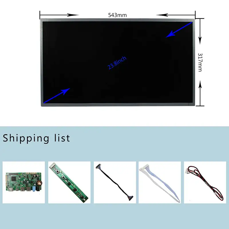 23.8inch 1920x1080 MV238FHM-N10 TFT-LCD For PC Monitor with USB-C HD-MI Board 1920x1080 monitor 23.8inch 1920x1080 MV238FHM-N10 1920x1080 MV238FHM-N10 1920x1080 lcd monitor MV238FHM-N10