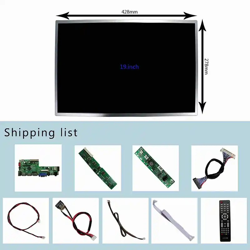 19 inch M190CGE-L20 1440x900 LCD Screen with HDMI USB LCD Controller Board 19 inch M190CGE-L20 1440x900 M190CGE-L20 1440x900 M190CGE-L20 1440x900 lcd
