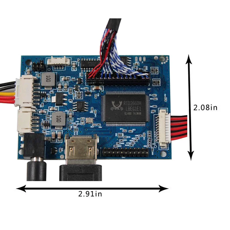 21.5inch M215HJJ-P02 1920x1080 1000nit High Brightness Industrial LCD Screen With HD-MI Audio LCD Controller board