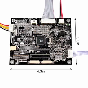 VGA AV LCD Controller Board  work for 10.4inch 800x600 LB104S02-TD01 tft lcd panel tft lcd module 800x600 VGA AV LCD Controller board 10.4inch tft lcd LB104S02-TD01