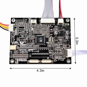 VGA AV LCD Controller Board  work for 10.4inch 800x600 LB104S02-TD01 tft lcd panel tft lcd module 800x600 VGA AV LCD Controller board 10.4inch tft lcd LB104S02-TD01