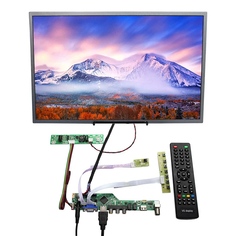 HD-MI VGA AV USB LCD Controller Board with 19inch M190CGE-L23 1440X900 LCD Screen for PC Display Panel 19inch M190CGE-L23 1440X900 M190CGE-L23 1440X900 M190CGE-L23 19inch M190CGE-L23 19inch lcd screen