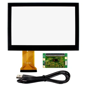 7inch Capacitive Touch Panel for 7inch AT070TN83 800x480 16:9 LCD Screen Capacitive touch display