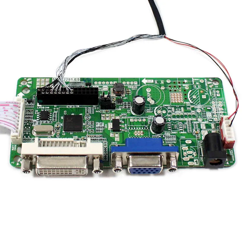 DVI VGA LCD Controller Board with 10.6