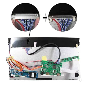 HDMI USB LCD Controller Board for 30Pin LVDS TFT LCD 13.3inch 1920x1080