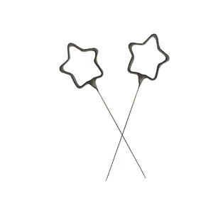 Star shape sparkler