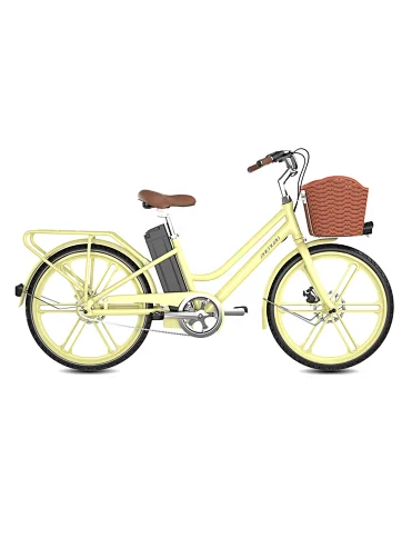 Retro lady ebike electric bike in electric bicycle 250W 24''