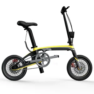 Light carbon fiber folding frame tire electric bike