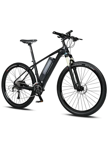 Carbon fibre full suspension ebike mountain bike electric bike 36v