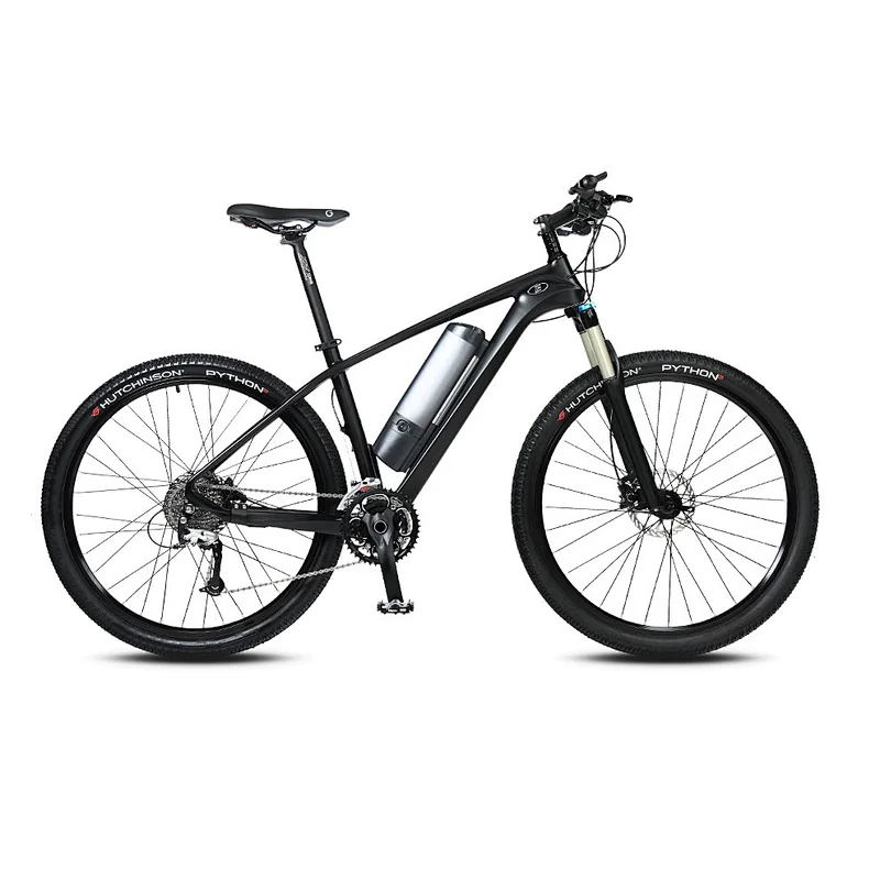 Carbon fibre full suspension ebike mountain bike electric bike 36v