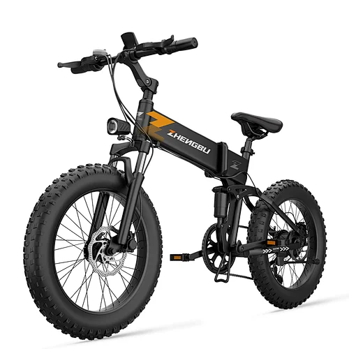 20 inch folding electric bicycle 48v fat tyre ebike 350w