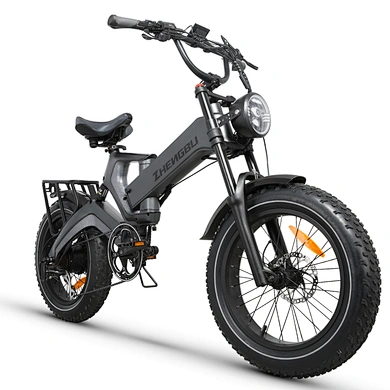 ZHENGBU K6F 20" electric bike ebike / Magnesium frame 1000W 48V folding electric bicycle /8 speed fat tire electric bike