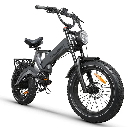 ZHENGBU K6F 20" electric bike e bike / Magnesium frame 1000W 48V folding electric bicycle /8 speed fat tire electric bike
