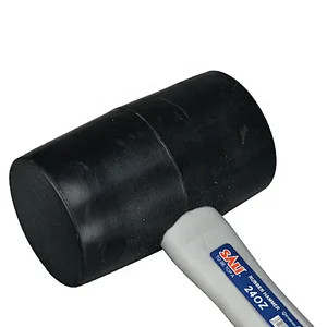 SALI Brand 16oz High Quality Construction Common Used Black Rubber Hammer