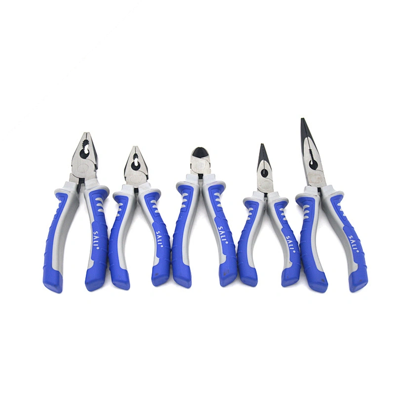 SALI brand 6''/8'' Professional More Sharp Nickel-Plated Fast Cutting Long Nose Pliers