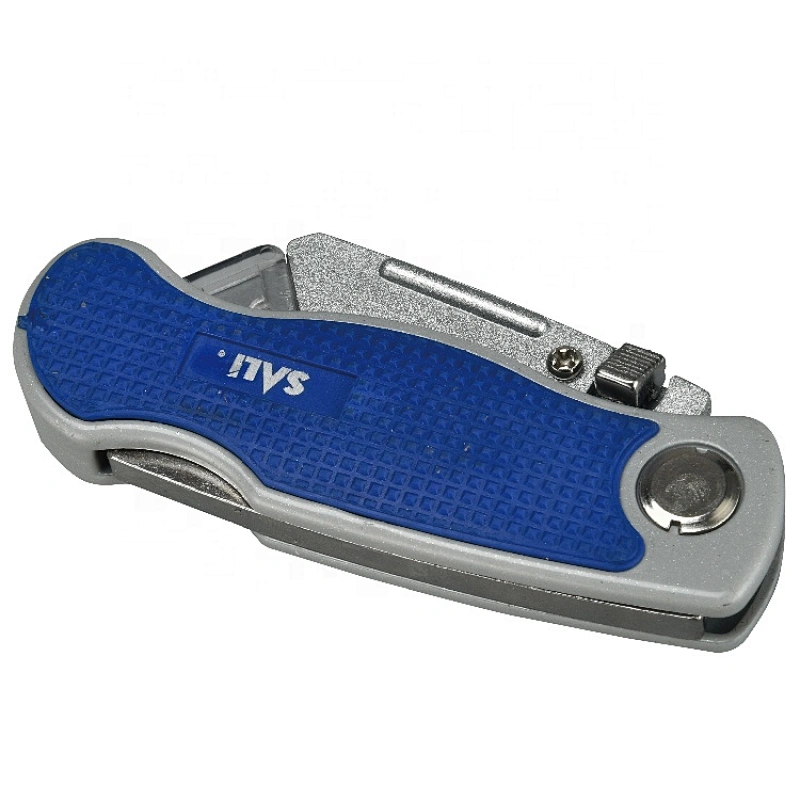 Professional Hardware Cutting Tools Retractable Zinc Alloy Folding Utility Knife