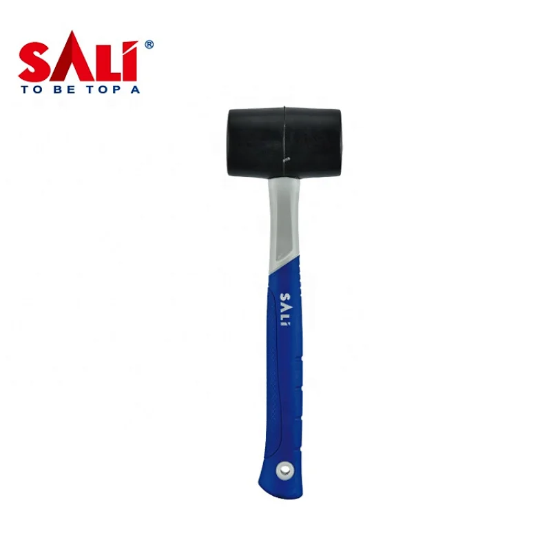 SALI Brand 8oz High Quality Construction Common Used Black Rubber Hammer