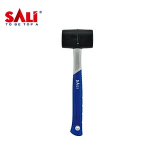 SALI Brand 8oz High Quality Construction Common Used Black Rubber Hammer