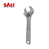 SALI brand 8" 200mm Matt chrome plated Adjustable wrench
