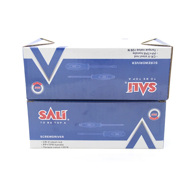 SALI High Performance  Cr-V Steel Shaft PP+TPR Handle Screwdriver Hand Tool