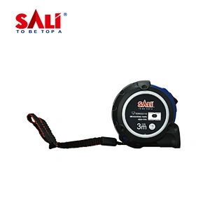 SALI Brand 5m*25mm Professional Multifunction Waterproof 65MN Spring CM/INCH ABS+TPR Measuring Tape