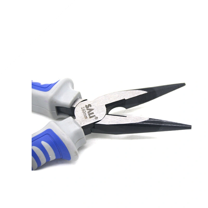 SALI brand 6''/8'' Professional More Sharp Nickel-Plated Fast Cutting Long Nose Pliers