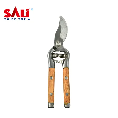 S02033008 8'' HQ Hand Tools Wooden Hand Pruner