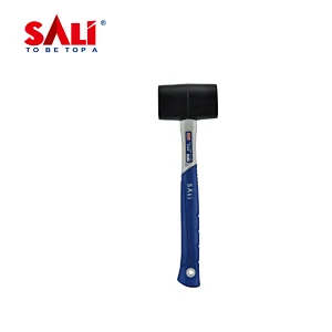 SALI Brand 16oz High Quality Construction Common Used Black Rubber Hammer