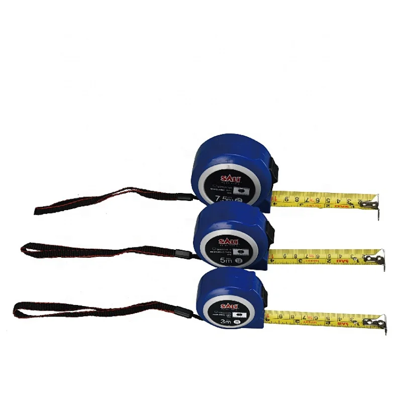 SALI Brand 7.5m*25mm Hardware Tools Portable Retractable 65MN Spring ABS Measuring Tape