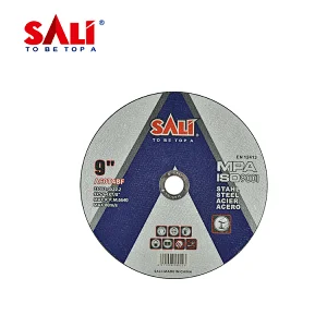9 inch high quality aluminum oxide pipe cutting disc for PVC