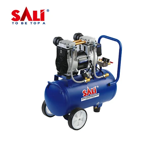 SALI 72030 980W  Air Compressor Ultra quiet Oil-Free 2Hp Air Compressors