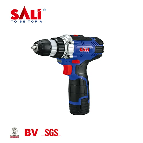 High Quality 12V 10mm Cordless Drill with Li-ion Battery