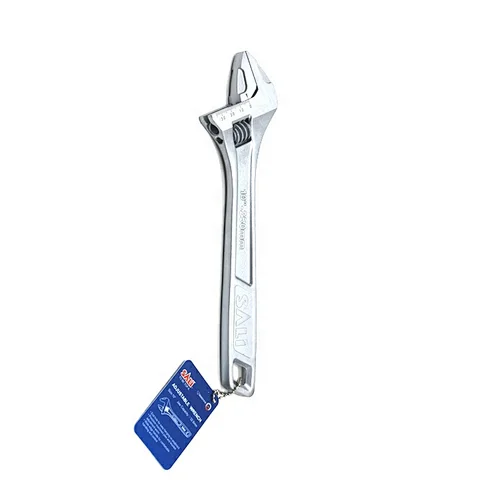 SALI brand 10" 250mm  Matt chrome plated Adjustable wrench
