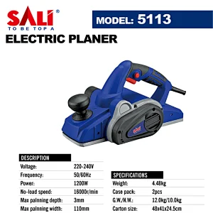 Planer poliser wood  5113 1200W Professional Power Tool Electric Wood Planer