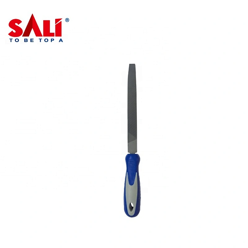S14010208 8'' SALI Brand High Quality Non-Slip Rubber Grips Flat File