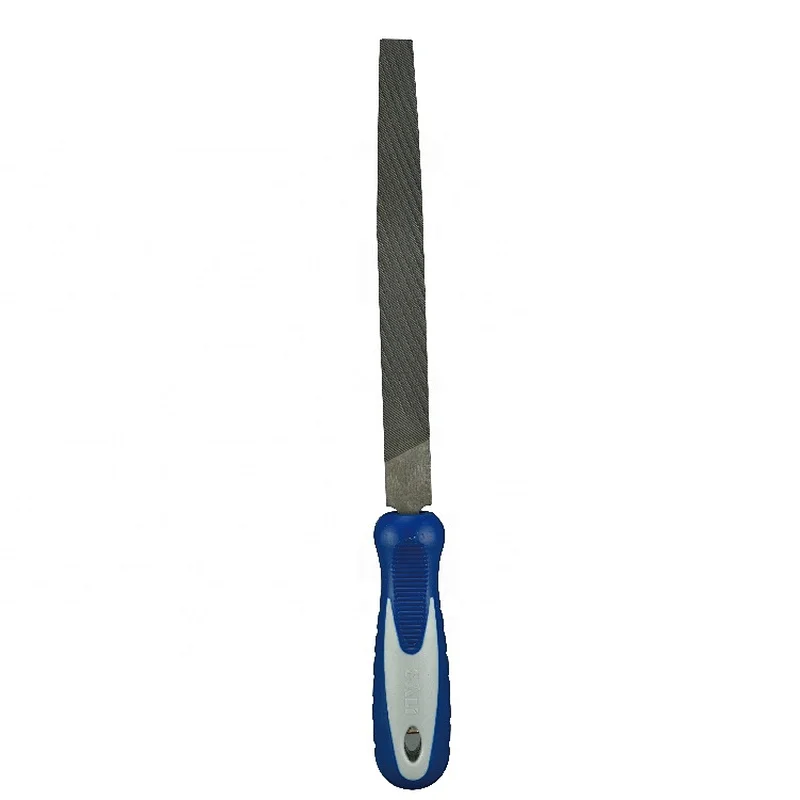 S14010208 8'' SALI Brand High Quality Non-Slip Rubber Grips Flat File
