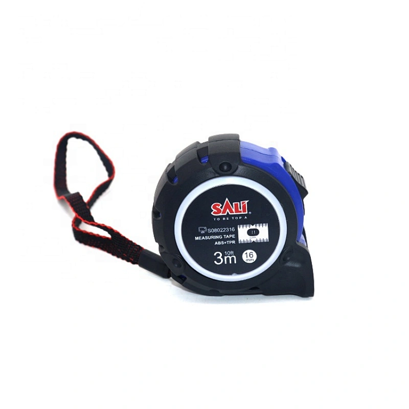SALI Brand 5m*25mm Professional Multifunction Waterproof 65MN Spring CM/INCH ABS+TPR Measuring Tape