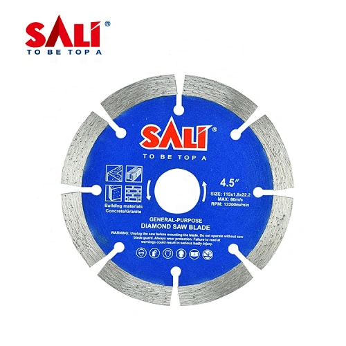 4.5 inch 115*1.8*22.2mm Cold Press Segmented Diamond Saw blade for granite