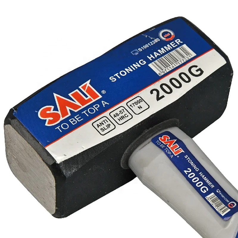 SALI Brand 1.5KG Professional Construction Hand Tools Steel Stoning Hammer