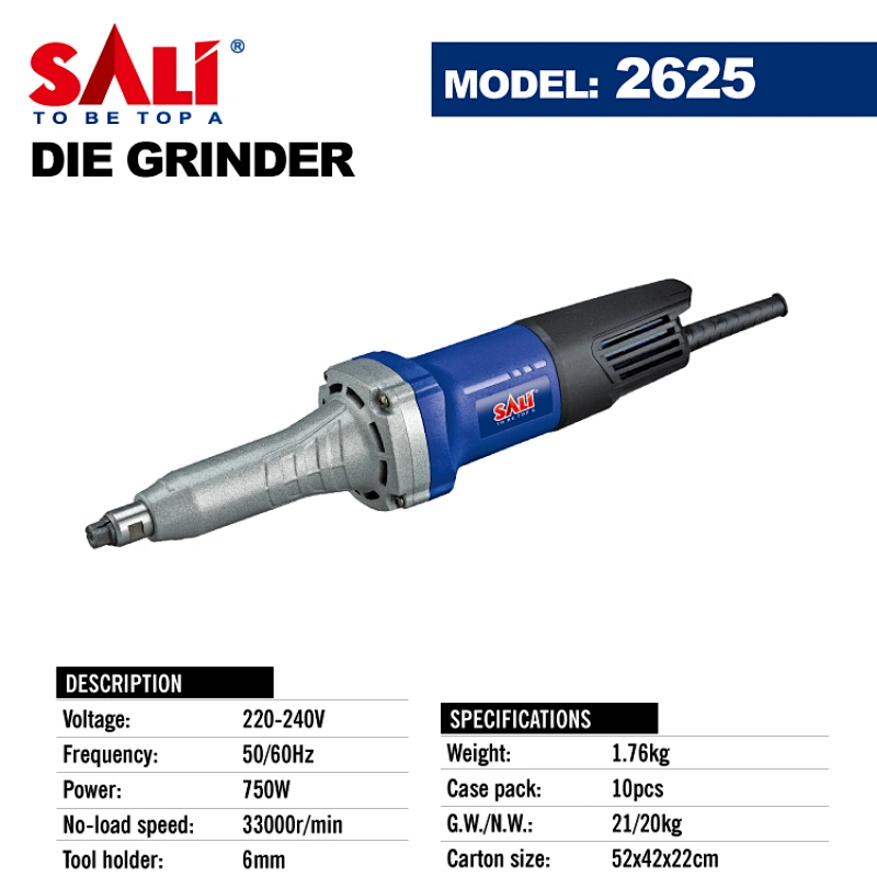 SALI 2625 750W High Quality 6mm Die Grinder