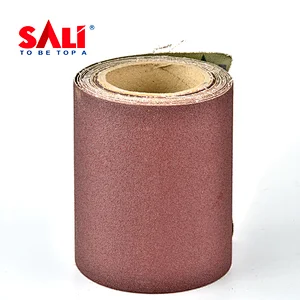 Coated abrasive 60 grit abrasive paper roll for wood, abrasive roll