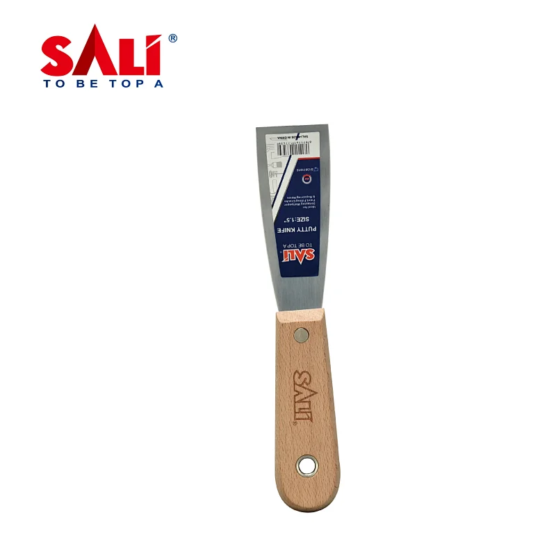 S13011015 1.5'' SALI Brand High Quality Wooden Handle Putty Knife