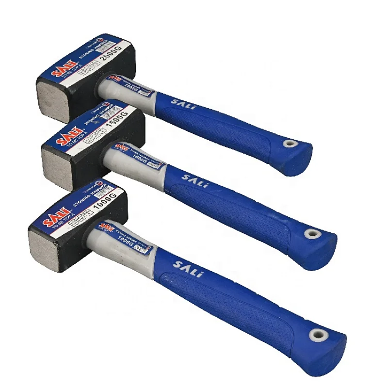 SALI Brand 1.5KG Professional Construction Hand Tools Steel Stoning Hammer