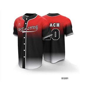 New sports fitness Cheap Sale Plain Custom Baseball Jersey  Baseball Wear