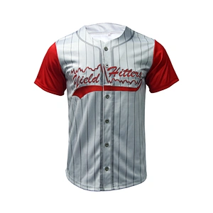 100% Polyester Mens Wholesale Sublimated Baseball Jerseys