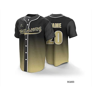 Good Sales Custom Two-Tone Design Baseball Team Jersey Baseball Jersey